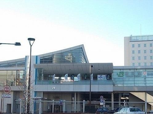 JR勝田駅：2100m