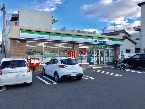 ファミリーマート高知中水道店：108m