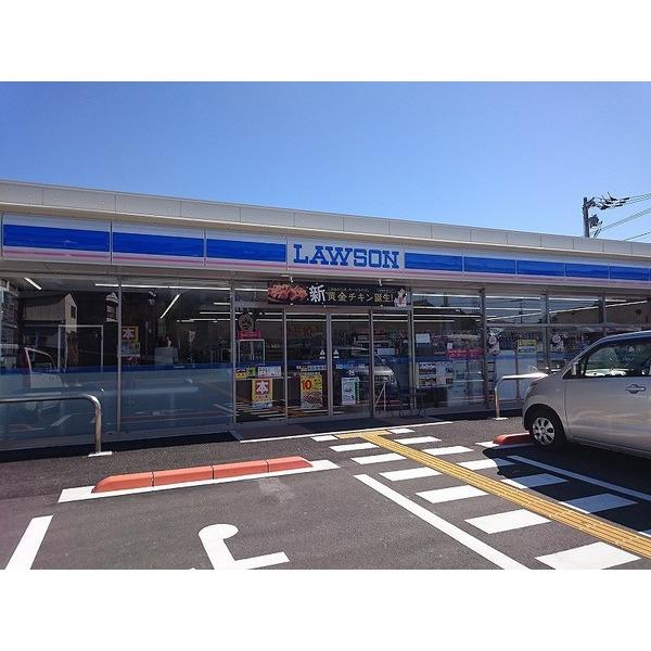 ローソン高知福井東店：511m