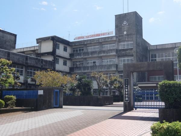 高知市立一宮中学校：1937m