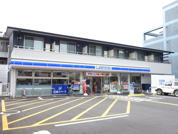 ローソン高知入明店：220m