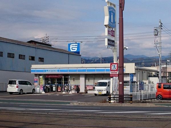 ローソン高知知寄町店：210m