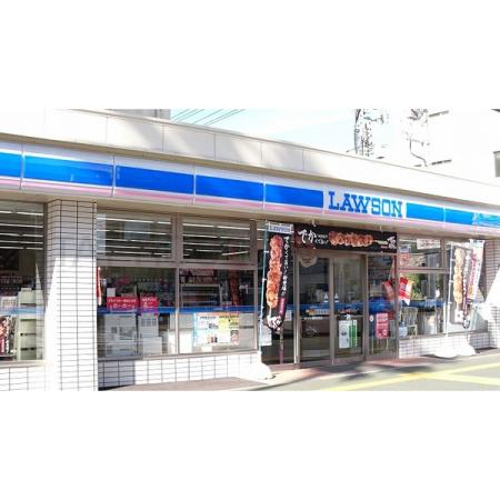 高知市北本町アパート 周辺環境写真1 ローソン高知栄田町店：334m