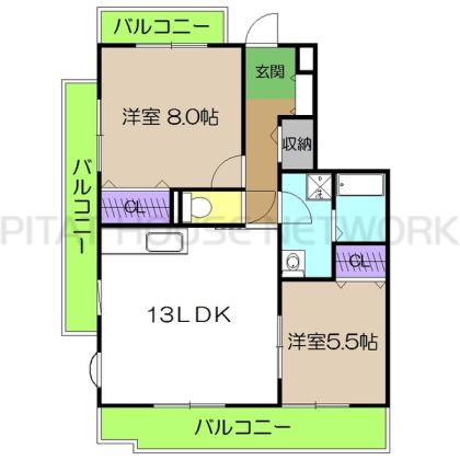  間取り図写真