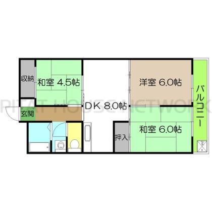 アステール・K 間取り図写真