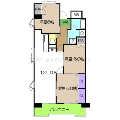  間取り図写真