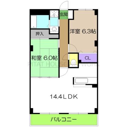  間取り図写真