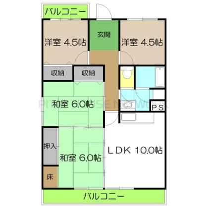  間取り図写真