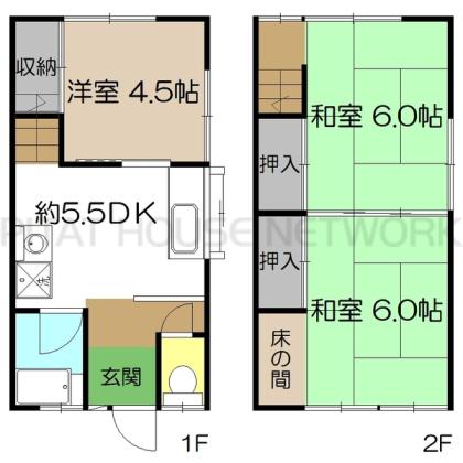 仲田ハイツ 間取り図写真