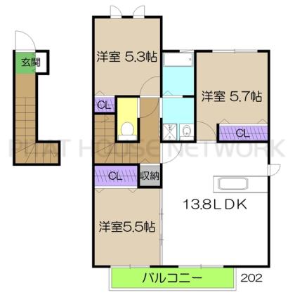  間取り図写真