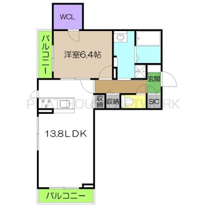  間取り図写真
