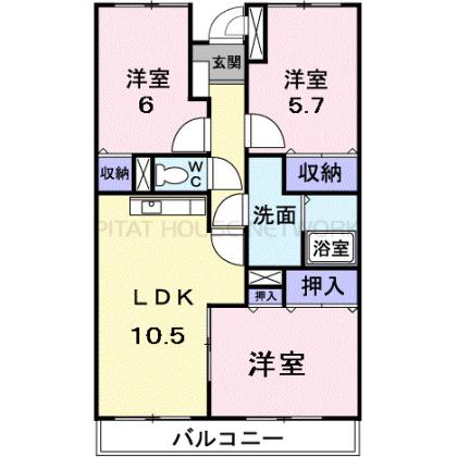 リバ−ジュ　マンション 間取り図写真