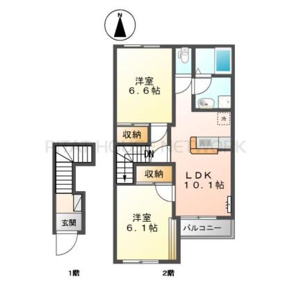  間取り図写真