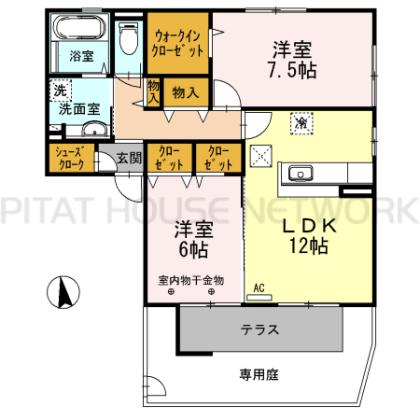  間取り図写真