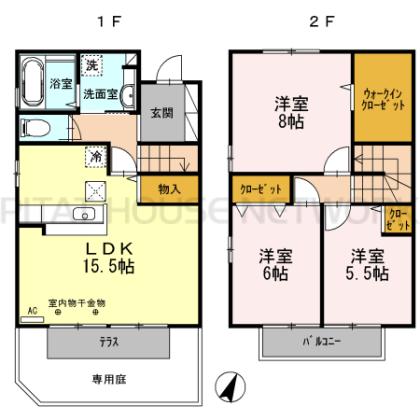  間取り図写真