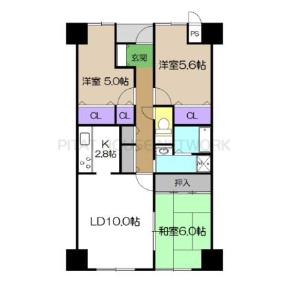  間取り図写真