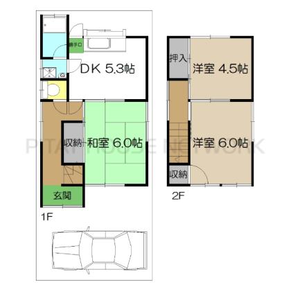  間取り図写真
