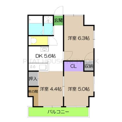  間取り図写真
