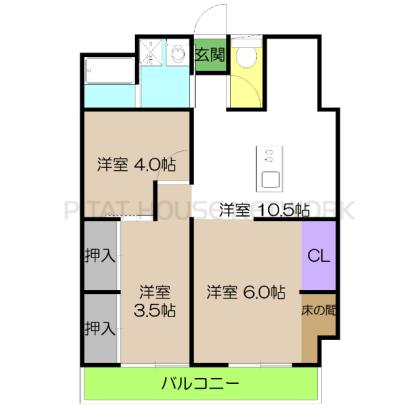  間取り図写真