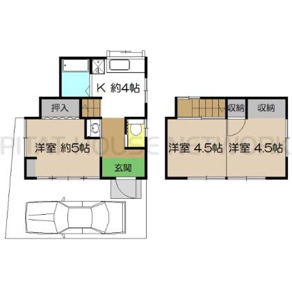  間取り図写真