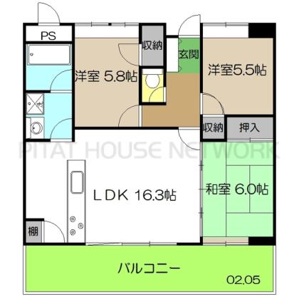  間取り図写真