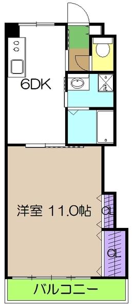 ドリームハウス２（502） 間取り図画像