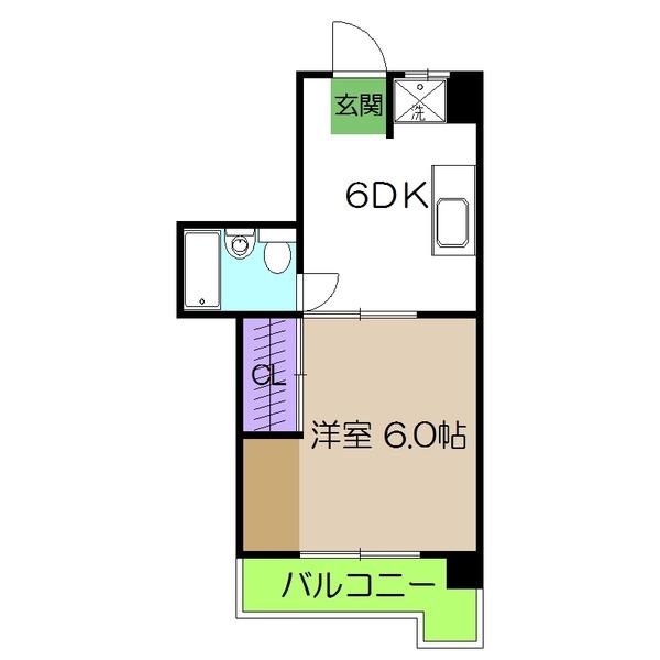 レジデンス・ノナミ（705） 間取り図画像