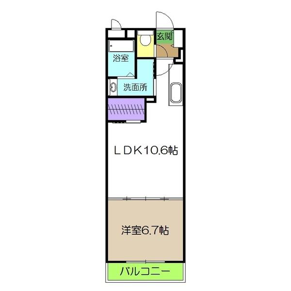 ベレオ　グート（106） 間取り図画像