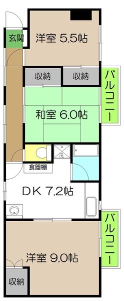  間取り図写真
