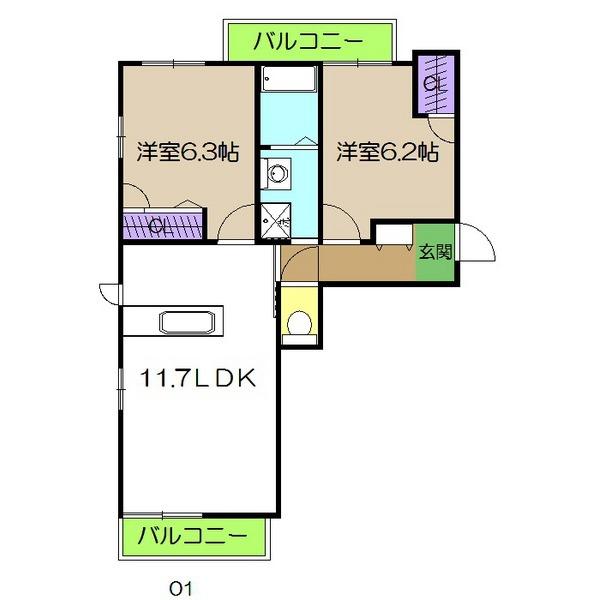  間取り図写真