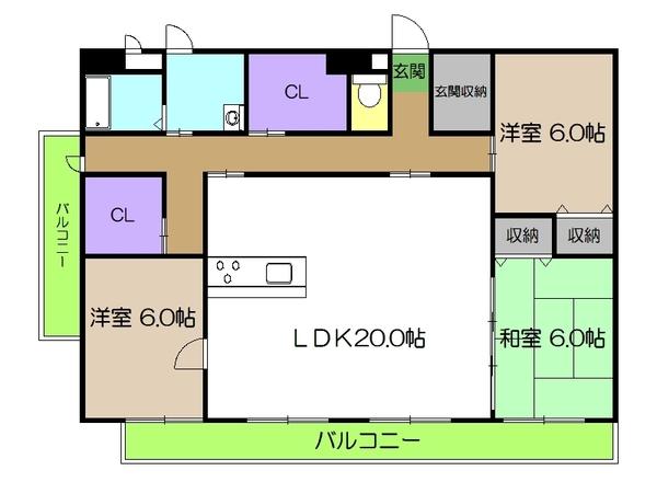  間取り図写真