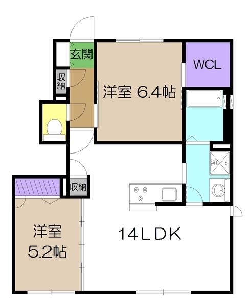 シャーメゾン　デ　トム（105） 間取り図画像