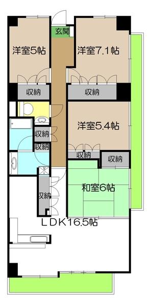  間取り図写真