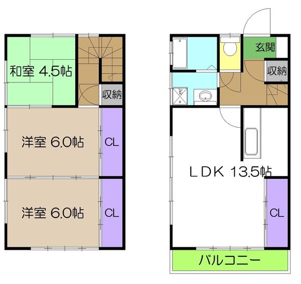  間取り図写真