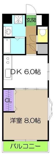 プルミエール（401） 間取り図画像