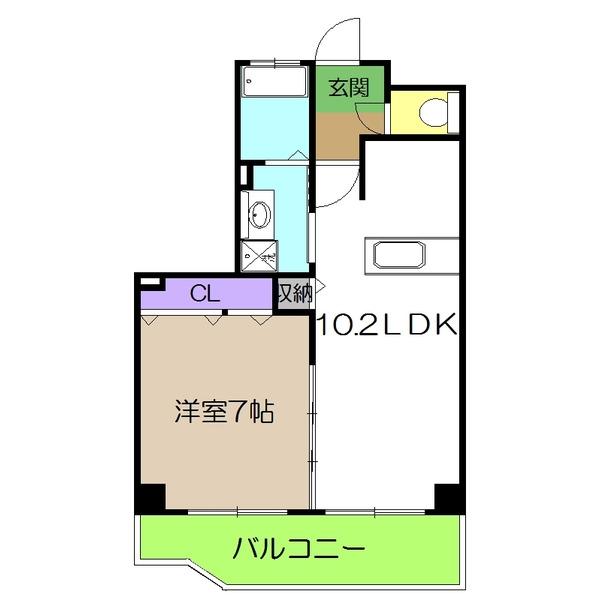 SOUTH HEAVEN（301） 間取り図画像