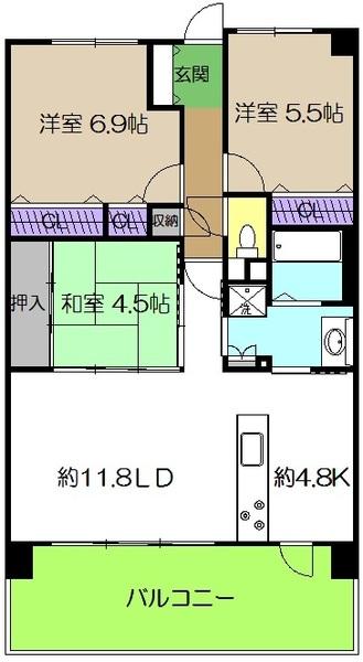  間取り図写真
