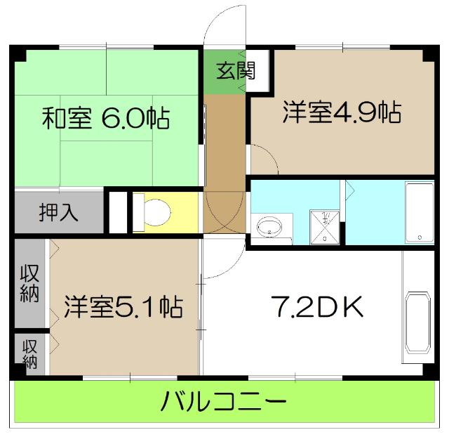 間取り図写真