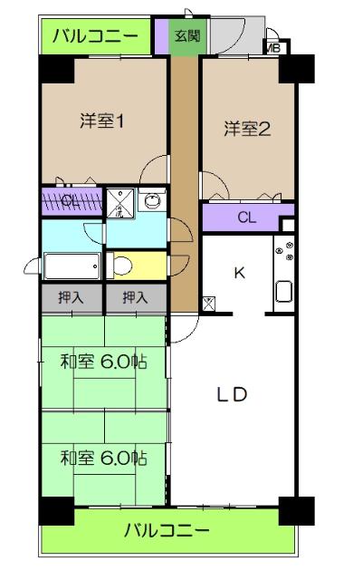  間取り図写真