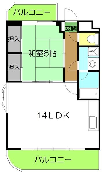 サンポートハイム高須（一般プラン）（307） 間取り図画像