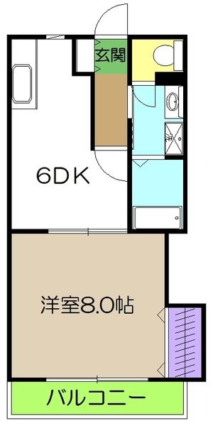 パールハイツ（311） 間取り図画像