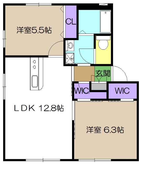  間取り図写真