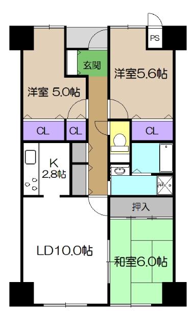  間取り図写真