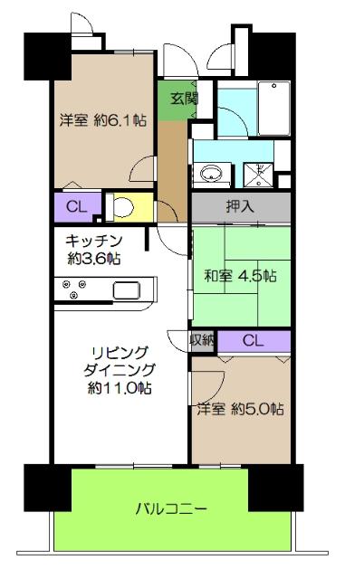  間取り図写真