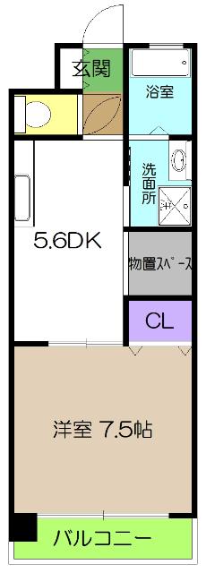 ＤＲハウスⅢ（603） 間取り図画像