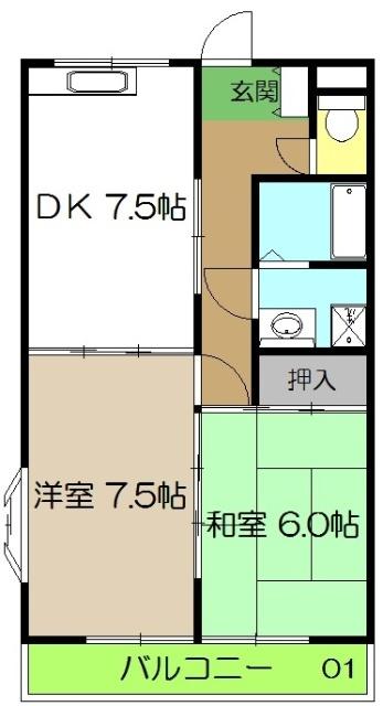  間取り図写真