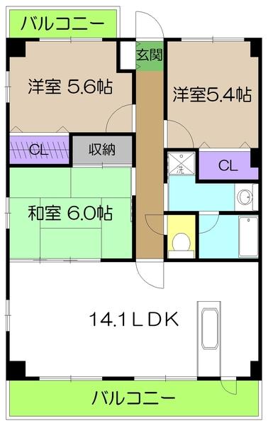  間取り図写真