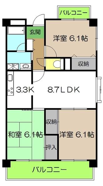  間取り図写真