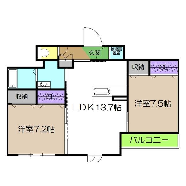  間取り図写真