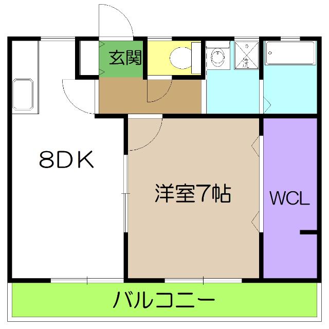 コンフォート弥右衛門（202） 間取り図画像